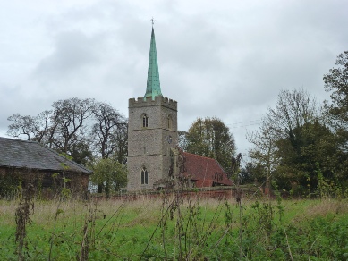 The church in Widford.