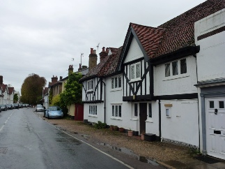 On the main road in Much Hadham.