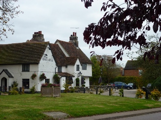 In the village of Offley.