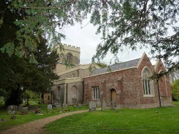 The Church of St Faith in Hexton.